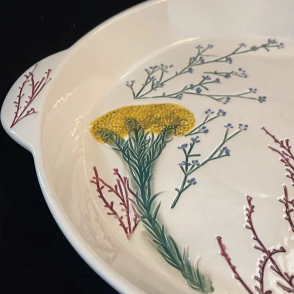 Floral Pie Dish from